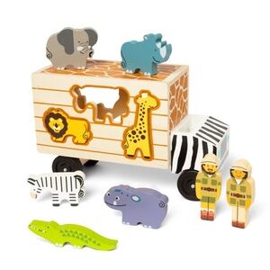 Melissa & Doug Safari Animal Rescue Truck – Brand New, Educational Toy